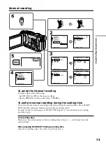 Предварительный просмотр 73 страницы Sony DCR-TRV40 Operating Instructions Manual