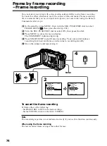 Предварительный просмотр 74 страницы Sony DCR-TRV40 Operating Instructions Manual