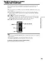 Предварительный просмотр 79 страницы Sony DCR-TRV40 Operating Instructions Manual