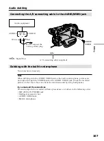 Предварительный просмотр 107 страницы Sony DCR-TRV40 Operating Instructions Manual