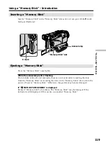 Предварительный просмотр 119 страницы Sony DCR-TRV40 Operating Instructions Manual