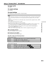 Предварительный просмотр 121 страницы Sony DCR-TRV40 Operating Instructions Manual