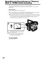 Предварительный просмотр 144 страницы Sony DCR-TRV40 Operating Instructions Manual