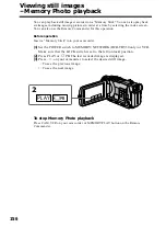 Предварительный просмотр 156 страницы Sony DCR-TRV40 Operating Instructions Manual