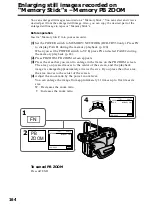 Предварительный просмотр 164 страницы Sony DCR-TRV40 Operating Instructions Manual