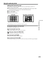 Предварительный просмотр 173 страницы Sony DCR-TRV40 Operating Instructions Manual