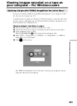 Предварительный просмотр 185 страницы Sony DCR-TRV40 Operating Instructions Manual