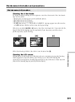 Предварительный просмотр 229 страницы Sony DCR-TRV40 Operating Instructions Manual