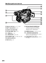 Предварительный просмотр 238 страницы Sony DCR-TRV40 Operating Instructions Manual