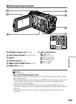 Предварительный просмотр 239 страницы Sony DCR-TRV40 Operating Instructions Manual