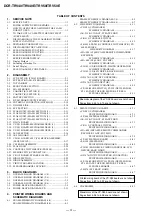 Preview for 4 page of Sony DCR-TRV40 Service Manual