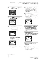 Preview for 96 page of Sony DCR-TRV460 - Digital Handycam Camcorder Operation Manual