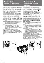 Preview for 12 page of Sony DCR-TRV7   (English and Spanish) Operating Instructions Manual