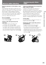 Preview for 21 page of Sony DCR-TRV7   (English and Spanish) Operating Instructions Manual