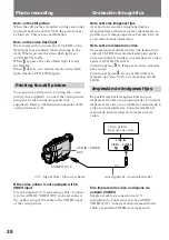 Preview for 38 page of Sony DCR-TRV7   (English and Spanish) Operating Instructions Manual