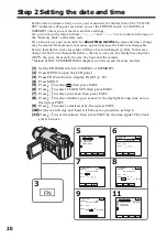 Предварительный просмотр 20 страницы Sony DCR-TRV70 - Digital Handycam Camcorder Operating Instructions Manual