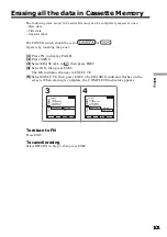 Предварительный просмотр 101 страницы Sony DCR-TRV70 - Digital Handycam Camcorder Operating Instructions Manual