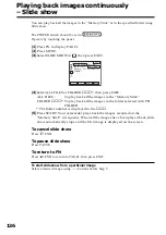 Предварительный просмотр 136 страницы Sony DCR-TRV70 - Digital Handycam Camcorder Operating Instructions Manual