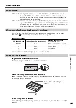 Предварительный просмотр 195 страницы Sony DCR-TRV70 - Digital Handycam Camcorder Operating Instructions Manual