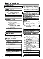 Preview for 4 page of Sony DCR-TRV720 Operating Instructions Manual