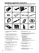 Preview for 8 page of Sony DCR-TRV720 Operating Instructions Manual