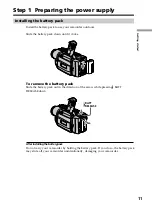 Preview for 11 page of Sony DCR-TRV720 Operating Instructions Manual