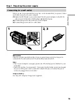 Preview for 15 page of Sony DCR-TRV720 Operating Instructions Manual