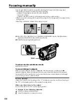 Preview for 44 page of Sony DCR-TRV720 Operating Instructions Manual