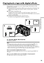 Preview for 51 page of Sony DCR-TRV720 Operating Instructions Manual