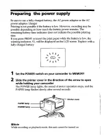 Preview for 185 page of Sony DCR-TRV73O Operating Instructions Manual