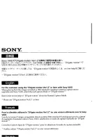 Preview for 207 page of Sony DCR-TRV73O Operating Instructions Manual