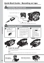 Preview for 8 page of Sony DCR-TRV75 Operating Instructions Manual