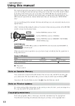 Preview for 12 page of Sony DCR-TRV75 Operating Instructions Manual