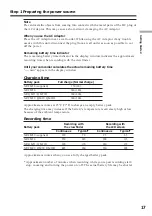 Preview for 17 page of Sony DCR-TRV75 Operating Instructions Manual