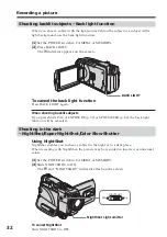 Preview for 32 page of Sony DCR-TRV75 Operating Instructions Manual