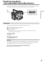 Preview for 35 page of Sony DCR-TRV75 Operating Instructions Manual