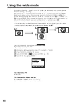 Preview for 48 page of Sony DCR-TRV75 Operating Instructions Manual