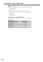 Preview for 56 page of Sony DCR-TRV75 Operating Instructions Manual