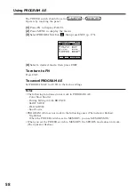 Preview for 58 page of Sony DCR-TRV75 Operating Instructions Manual