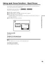 Preview for 63 page of Sony DCR-TRV75 Operating Instructions Manual