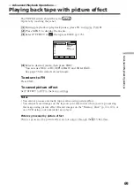 Preview for 69 page of Sony DCR-TRV75 Operating Instructions Manual