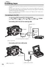 Preview for 76 page of Sony DCR-TRV75 Operating Instructions Manual