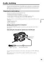 Preview for 91 page of Sony DCR-TRV75 Operating Instructions Manual