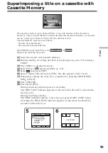 Preview for 95 page of Sony DCR-TRV75 Operating Instructions Manual