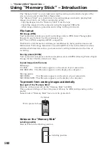 Preview for 100 page of Sony DCR-TRV75 Operating Instructions Manual