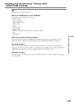 Preview for 121 page of Sony DCR-TRV75 Operating Instructions Manual