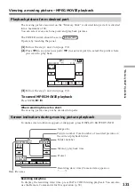 Preview for 131 page of Sony DCR-TRV75 Operating Instructions Manual