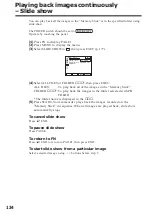 Preview for 134 page of Sony DCR-TRV75 Operating Instructions Manual