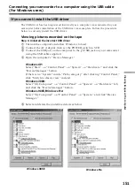 Preview for 151 page of Sony DCR-TRV75 Operating Instructions Manual