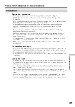 Preview for 205 page of Sony DCR-TRV75 Operating Instructions Manual